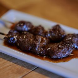 Torikizoku - Harami Beef Skewers