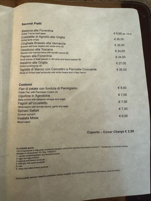 Menu photo 4 La Mangiatoia San Gimignano, SI