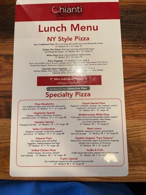 Menu photo 6 Chianti Italian Restaurant Richmond, VA Menu photo 6 Chianti Italian Restaurant Richmond, VA