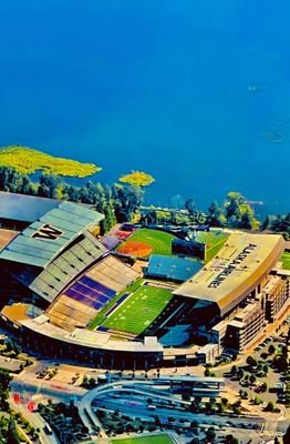 Husky Stadium by null
