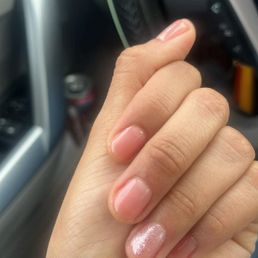 Gel nail manicure Gel nail manicure