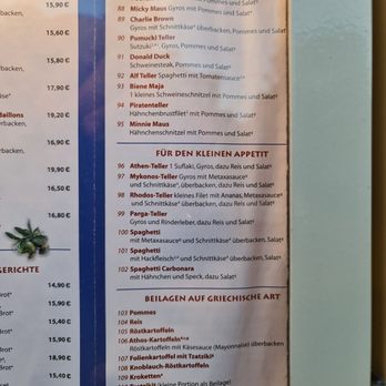 Santorini - Menu - Greek Near Me - Bergen auf Rügen, MV