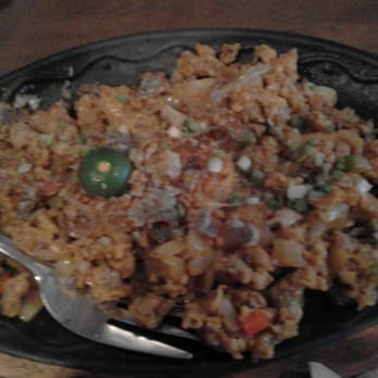 Sarsa Kitchen + Bar - A bestseller: tuna sisig! - Filipino Near Me - Makati, NCR