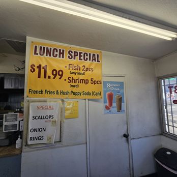 Whitehurst Fish Market - current specials. - Seafood Markets Near Me - Inglewood, California