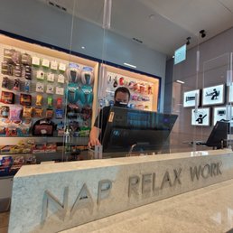 he front desk of nap relax world he front desk of nap relax world