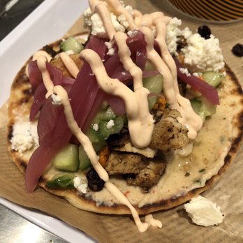 CAVA - mini pita - Mediterranean Near Me - Encinitas, California