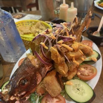 Los Morros - Chicharon Pascado So good - Seafood Near Me - Tulum, ROO Los Morros - Chicharon Pascado So good - Seafood Near Me - Tulum, ROO