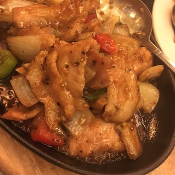 KJ Chinese Restaurant - Close up of the black pepper pork - Chinese Near Me - Funner, California KJ Chinese Restaurant - Close up of the black pepper pork - Chinese Near Me - Funner, California