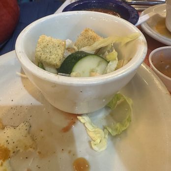 El Paso Tacos & Tequila - Tiny little $6.99 salad, yes we ate the little tomato slice, before photo. This is a 4 oz salad at best. - Mexican Near Me - Valdosta, Georgia El Paso Tacos & Tequila - Tiny little $6.99 salad, yes we ate the little tomato slice, before photo. This is a 4 oz salad at best. - Mexican Near Me - Valdosta, Georgia