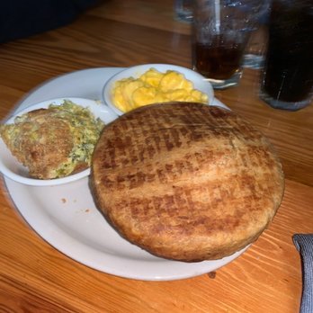 Old Mill Restaurant - Chicken pot pie with broccoli casserole and mac & cheese. - American Near Me - Pigeon Forge, Tennessee