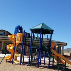 Village Center Park - Big kids play structure