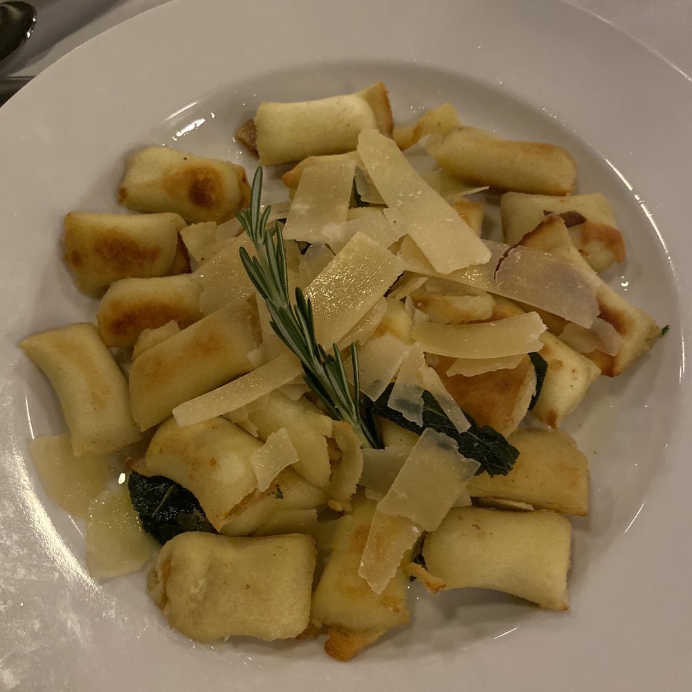 Marco's Kitchen - Butternut squash stuffed gnocchi...amazing - French Near Me - La Grange, Illinois Marco's Kitchen - Butternut squash stuffed gnocchi...amazing - French Near Me - La Grange, Illinois