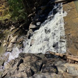 Chewacla State Park - Top view of waterfall