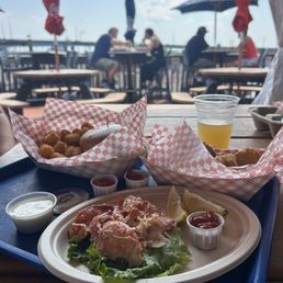Lobster roll, burger, Lobster Dinner (1 1/4 Lb) Dinner Lobster roll, burger, Lobster Dinner (1 1/4 Lb) Dinner