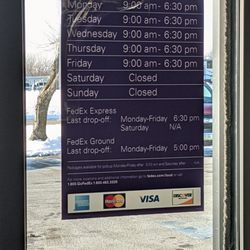 FedEx Ship Center - Store hours