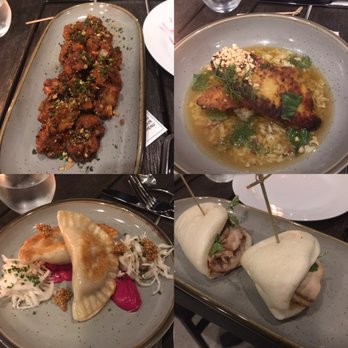 Blue Atlas - Harissa cauliflower, pan fried catfish, butternut squash pirogies, pork bao buns! - Tapas/Small Plates Near Me - Richmond, Virginia