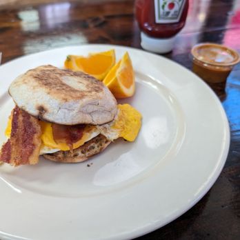 Thyme For Lunch Cafe & Grill - Sunrise sandwich with Bacon - Cafes Near Me - San Diego, California Thyme For Lunch Cafe & Grill - Sunrise sandwich with Bacon - Cafes Near Me - San Diego, California