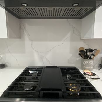 New Concept Cabinet - Backsplash is the same as our counters - Cabinetry Near Me - Whittier, California