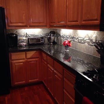 Triangle Construction Tri-Valley - New granite counters and backsplash. - General Contractors Near Me - Livermore, California