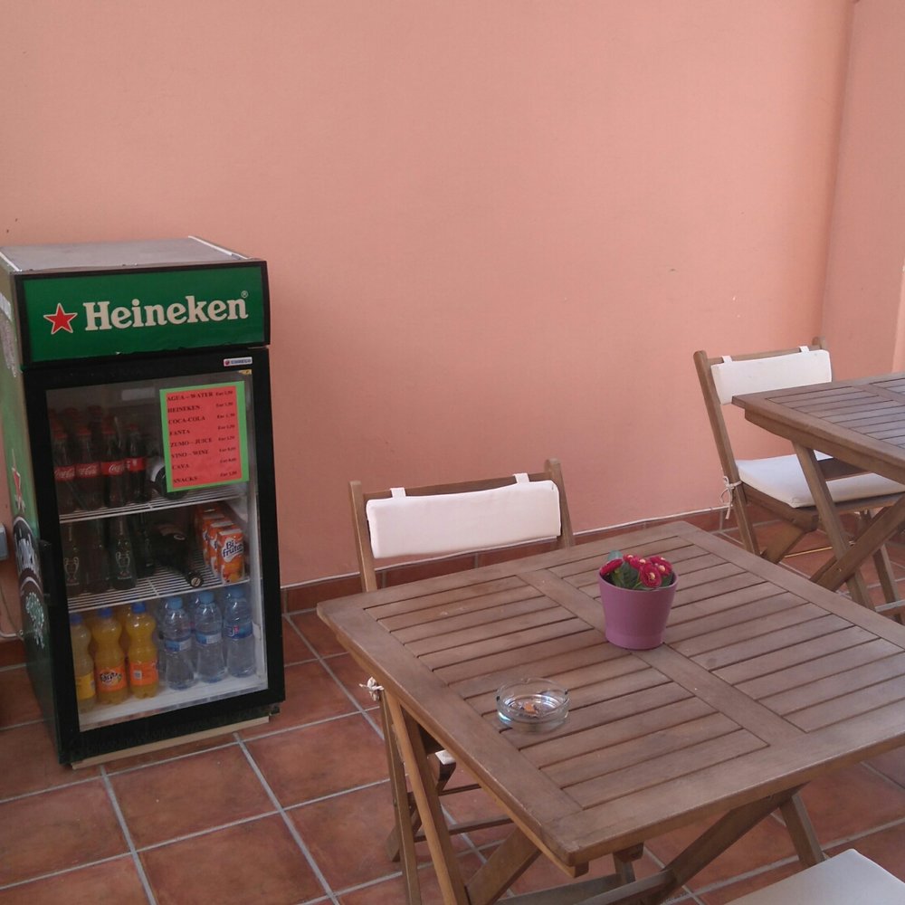 Hostal Parellades - Fridge for self service. - Hostels Near Me - Sitges, B
