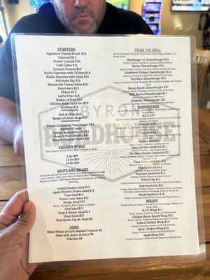 Menu photo 5 Byron Roadhouse Byron, CA