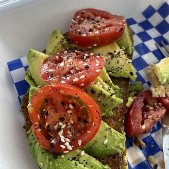 Blessed Cup - The most amazing Avocado Toast I've ever had. Scrambled eggs were amazing too.worth the visit. - Coffee & Tea Near Me - Clearwater Beach, Florida