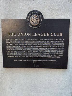 The Union League Club by null