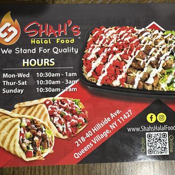 Shah’s Halal Food - IG: Taste_Bbuddz Menu March 2025 - Halal Near Me - Queens, New York