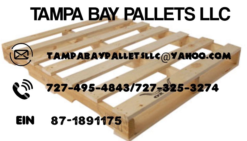 TAMPA BAY PALLETS Request a Quote Largo, Florida Junk Removal