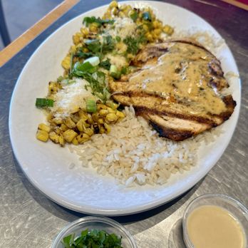 California Fish Grill - Salmon with Cajun sauce - Seafood Near Me - Phoenix, Arizona California Fish Grill - Salmon with Cajun sauce - Seafood Near Me - Phoenix, Arizona