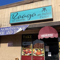 Raaga An Indian Fusion - Outside sign