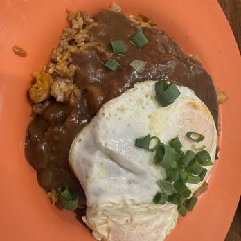 Big City Diner - Pearlridge - Loco moco with corned beef hash and kimchee fried rice - Diners Near Me - Aiea, Hawaii Big City Diner - Pearlridge - Loco moco with corned beef hash and kimchee fried rice - Diners Near Me - Aiea, Hawaii