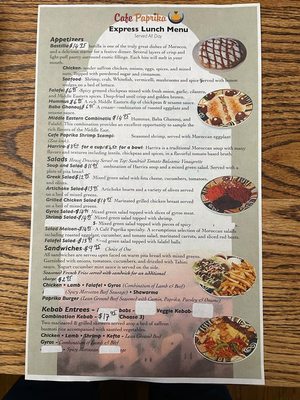 Menu photo 2 Cafe Paprika Aurora, CO