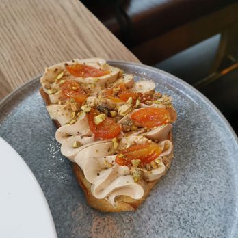 Maxine's Cafe & Bar - Chicken liver parfait - Bars Near Me - Vancouver, British Columbia Maxine's Cafe & Bar - Chicken liver parfait - Bars Near Me - Vancouver, British Columbia