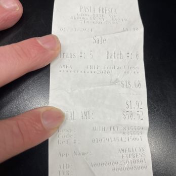 Pasta Fresca Ravioli - Receipt - Bakeries Near Me - Brooklyn, New York Pasta Fresca Ravioli - Receipt - Bakeries Near Me - Brooklyn, New York
