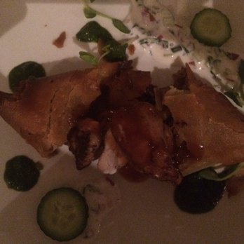 Jackson-Triggs Winery - Samosa and veal sweetbreads - Wineries Near Me - Niagara On the Lake, Ontario Jackson-Triggs Winery - Samosa and veal sweetbreads - Wineries Near Me - Niagara On the Lake, Ontario