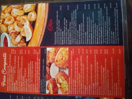 Menu photo 2 Melodias Boston, MA