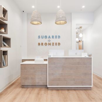 SUGARED + BRONZED - SUGARED + BRONZED Williamsburg Reception Desk - Tanning Near Me - Brooklyn, New York