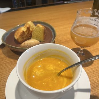 Oak & Reed - Butternut Squash Soup & O&R Cornbread - Beer Bar Near Me - Middletown, New York