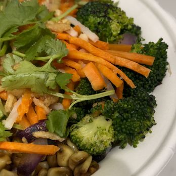 Zao Asian Cafe - broccoli, carrots, and noodles - Asian Fusion Near Me - Orem, Utah