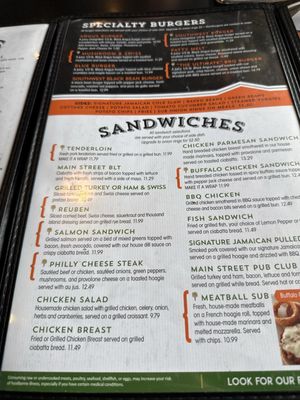Menu photo 1 Main Street Grille Greenwood, IN Menu photo 1 Main Street Grille Greenwood, IN