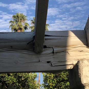 Exxel Termite - Damaged rafters - Pest Control Near Me - Paramount, California
