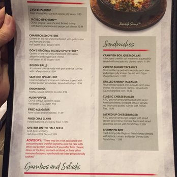Dons Seafood- Hammond - Appetizers and Gumbo and Sandwiches - Seafood Near Me - Hammond, Louisiana