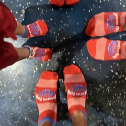 Jumpin Fun Inflata Park - Cool sock pic is a must