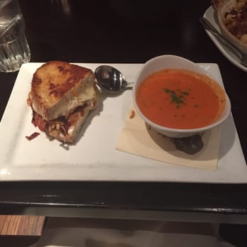 Wilde Bar & Restaurant - Half ultimate grilled cheese and tomato bisque - Pubs Near Me - Chicago, Illinois Wilde Bar & Restaurant - Half ultimate grilled cheese and tomato bisque - Pubs Near Me - Chicago, Illinois