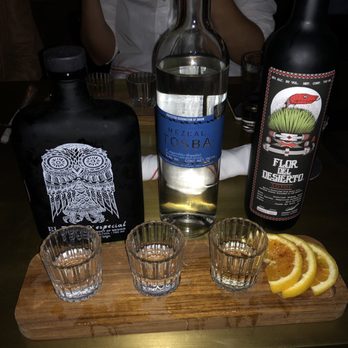 Tacovision - Mezcal flight - Tacos Near Me - New York, New York Tacovision - Mezcal flight - Tacos Near Me - New York, New York