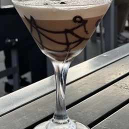 Expresso Martini! With a chocolate flavor.. so much better than normal. Expresso Martini! With a chocolate flavor.. so much better than normal.