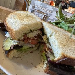 Yummy club sandwich!