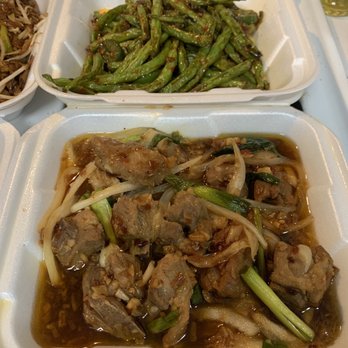 Vinh Hoa - L24 spicy green beans & LS111 sườn rim mặn - Chinese Near Me - Houston, Texas