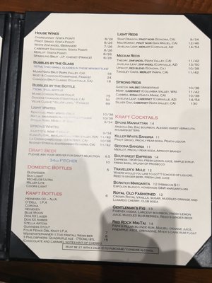 Menu photo 5 Spoke & Wheel Tavern - American Grill & Bar Sedona, AZ